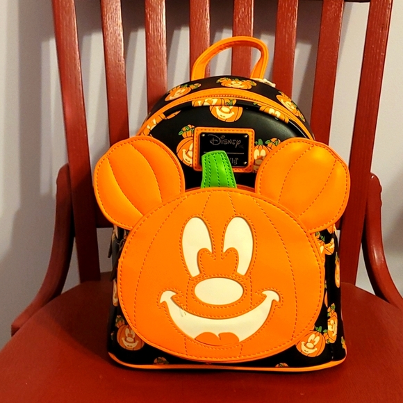 Loungefly Handbags - Loungefly Disney Mick-O-Lantern Mini Backpack